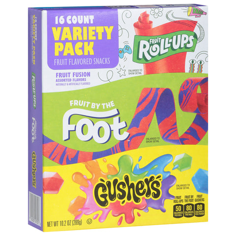 Betty Crocker Fruit Fusion Variety Pack 10.2 OZ