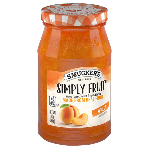 Smucker's Simply Fruit Apricot 10 OZ