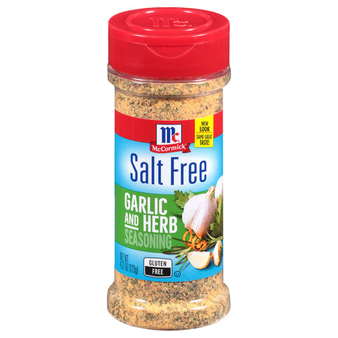 Mccormick Salt Free Gluten Free Seasoning - 4.37 OZ 6 Pack