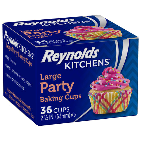 Reynolds Kitchens Party Baking Cups Large 36 ea