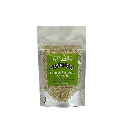s.a.l.t. sisters Rosemary Sea Salt - 2 OZ 6 Pack