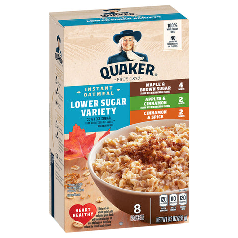 Quaker Variety Instant Oatmeal 9.3 OZ