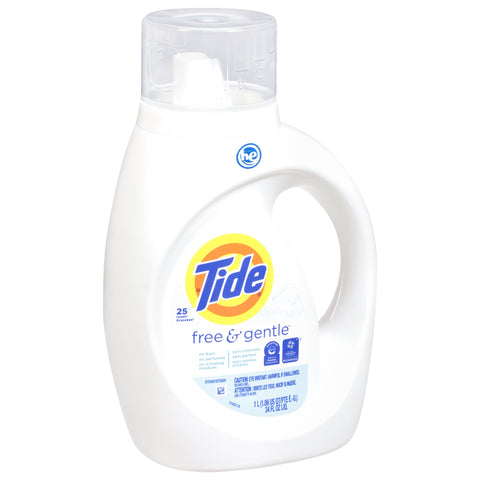 Tide Free & Gentle Detergent 34 fl oz