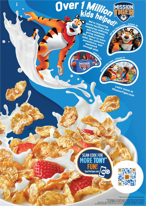 Kellogg's Corn Frosted Flakes Cereal 28.5 OZ