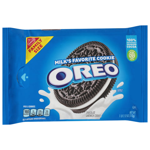 Oreo Chocolate Sandwich Cookies 18.12 OZ
