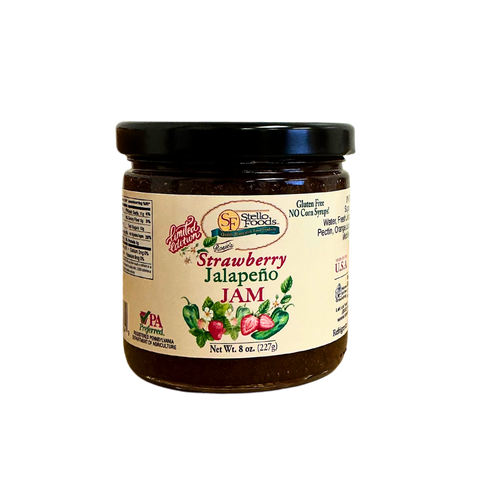 Stello Foods - Rosie's Strawberry Jalapeno Jam 10 oz