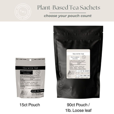 Fruit & Berry Oolong Hot Tea Pouch