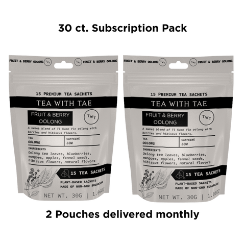 Fruit & Berry Oolong Hot Tea Pouch