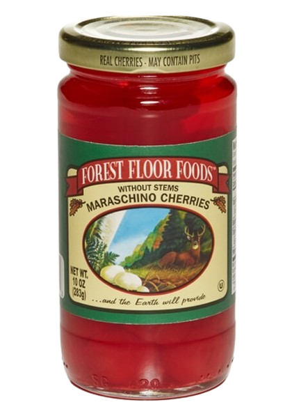 Forest Floor Foods Royal Red Cherries Without Stems - 10 OZ 12 Pack