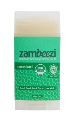 Zambeezi Sweet Basil Body Balm - 2.65 OZ 5 Pack