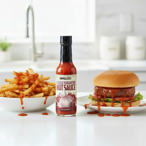 Garlic Habanero Hot Sauce - 5 oz