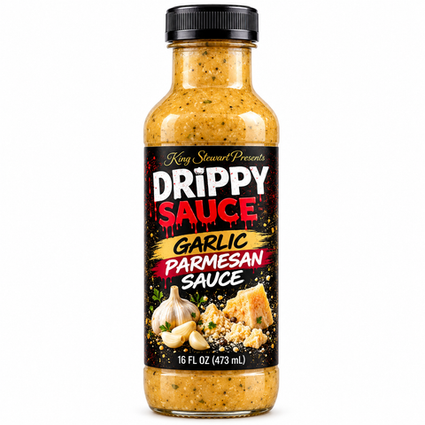 Drippy Sauce® Garlic Parmesan Sauce — 1 Bottle (16 fl oz)