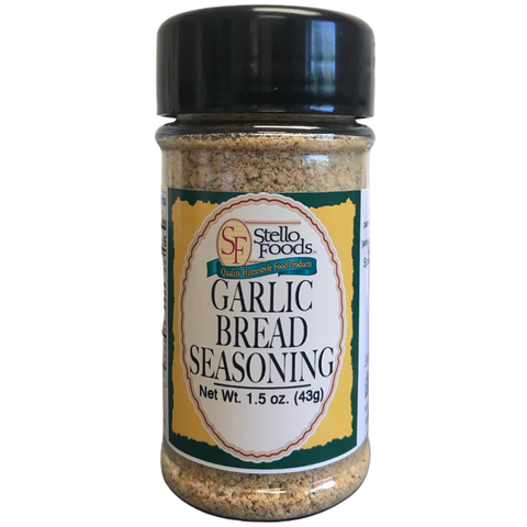 Stello Foods Spices - Garlic Bread Seasoning 1.5 oz