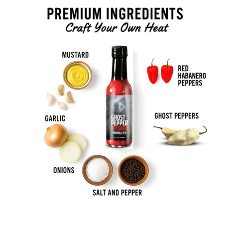 Ghost Pepper Hot Sauce - 5 oz