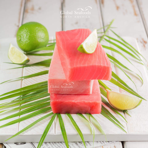 Frozen Yellowfin Tuna Saku Blocks — 5 or 10 lb