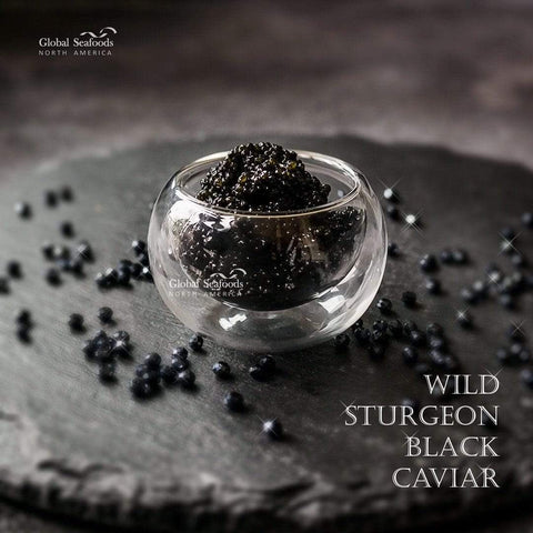 Sturgeon Caviar - Premium Hackleback Caviar from Global Seafoods