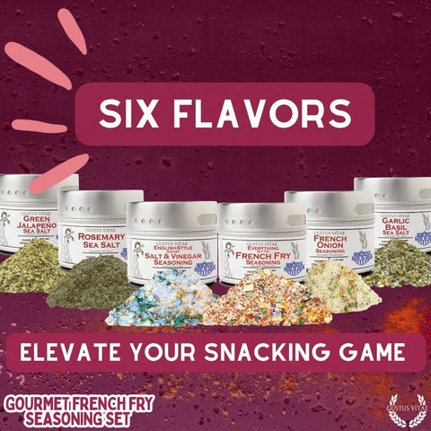 Gourmet French Fry Seasoning Set - Six Pack