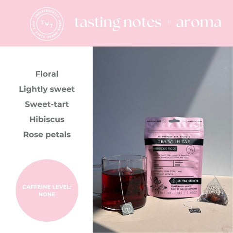 Hibiscus Rose Hot Tea Pouch
