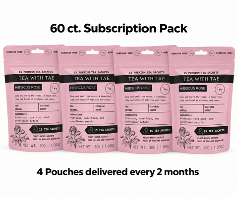 Hibiscus Rose Hot Tea Pouch