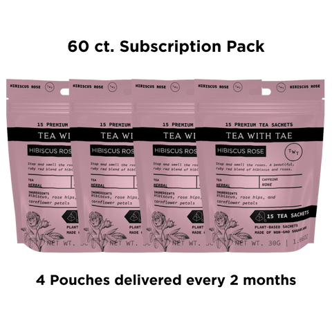 Hibiscus Rose Hot Tea Pouch