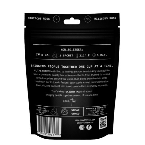 Hibiscus Rose Hot Tea Pouch