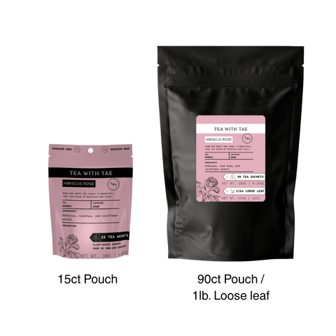 Hibiscus Rose Hot Tea Pouch