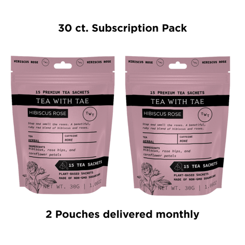 Hibiscus Rose Hot Tea Pouch