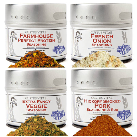Home Cooking & Entertaining Gift Set -  4 Tins