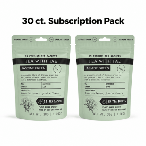Jasmine Green Hot Tea Pouch