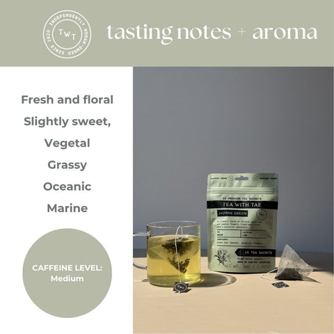 Jasmine Green Hot Tea Pouch