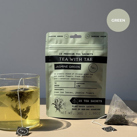 Jasmine Green Hot Tea Pouch