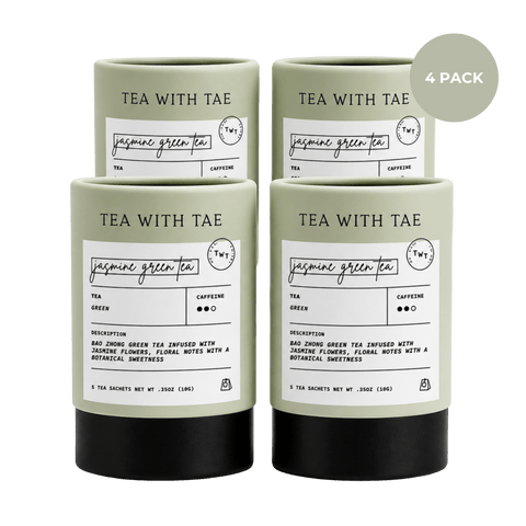 Jasmine Green Tea Mini Tea Tube (5 tea bags)