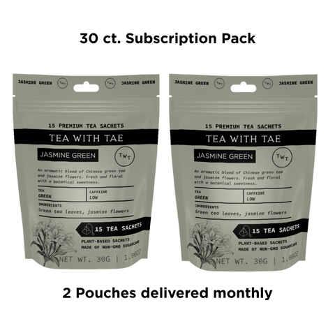 Jasmine Green Hot Tea Pouch