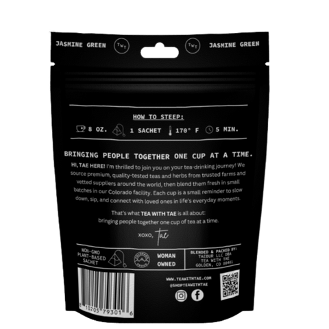 Jasmine Green Hot Tea Pouch