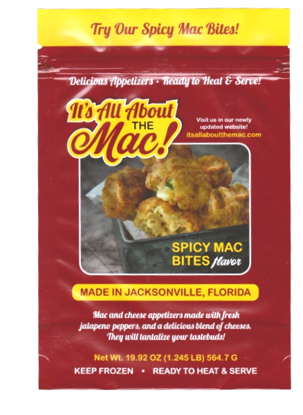 It's All About The Mac Spicy Mac Bites - 1.1 LB 12 Pack