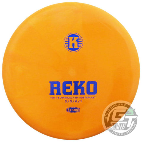 Kastaplast K3 Hard Reko Putter Golf Disc