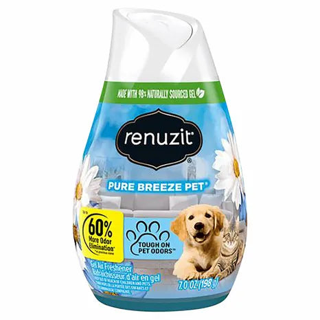 Renuzit Adjustable Air Freshener Pure Breeze Pet - 7 Oz 12 Pack