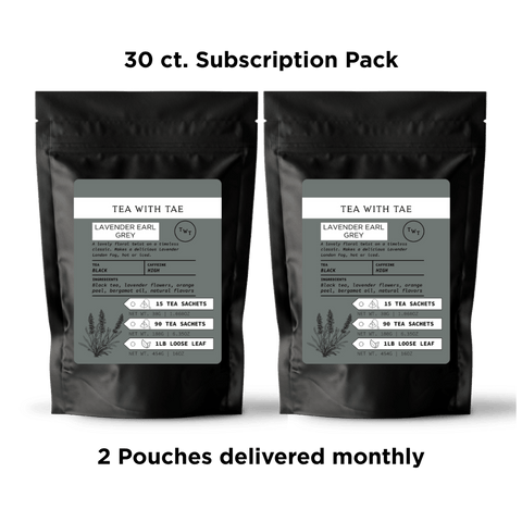 Lavender Earl Grey Pouch