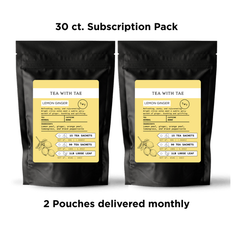 Lemon Ginger Pouch