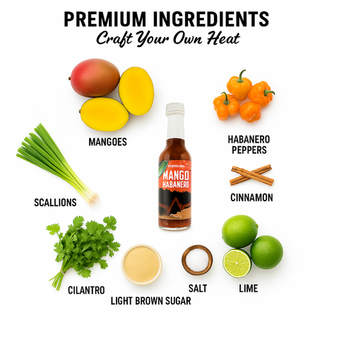 Mango Habanero Hot Sauce - 5 oz