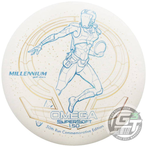 Millennium Limited Edition XXL Stamp 50th Run Commemorative Standard Omega SuperSoft Putter Golf Disc