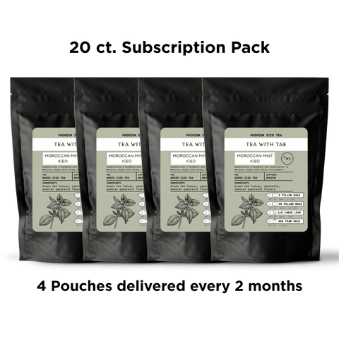 Moroccan Mint Green Iced Tea Pouch