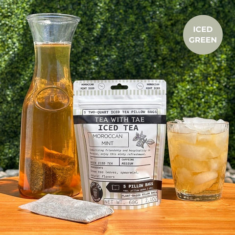 Moroccan Mint Green Iced Tea Pouch