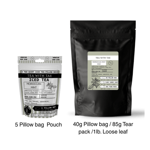 Moroccan Mint Green Iced Tea Pouch