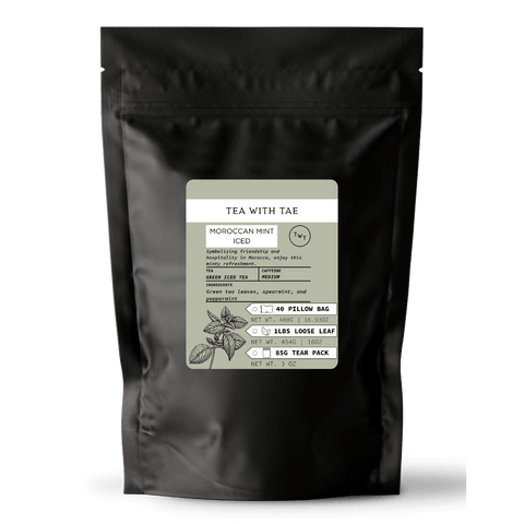 Moroccan Mint Green Iced Tea Pouch