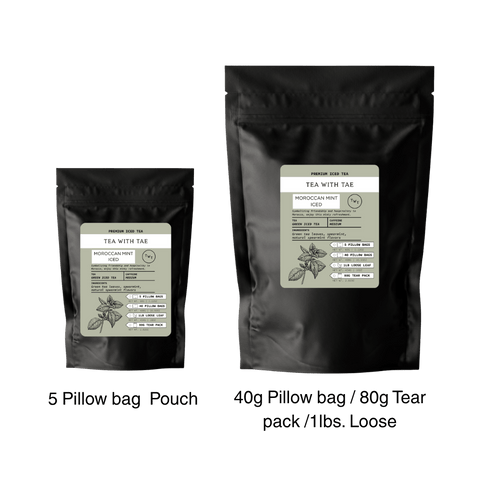 Moroccan Mint Green Iced Tea Pouch