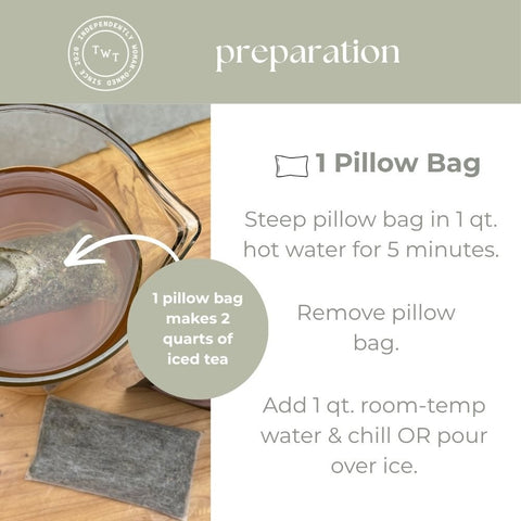 Moroccan Mint Green Iced Tea Pouch