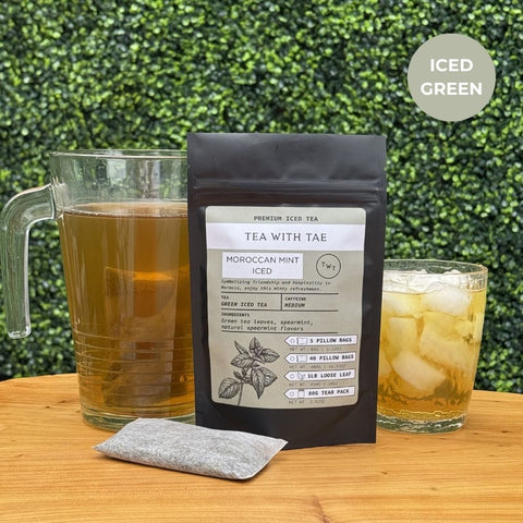 Moroccan Mint Green Iced Tea Pouch
