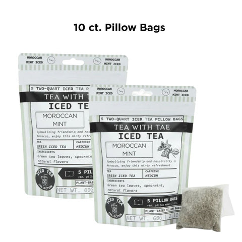Moroccan Mint Green Iced Tea Pouch