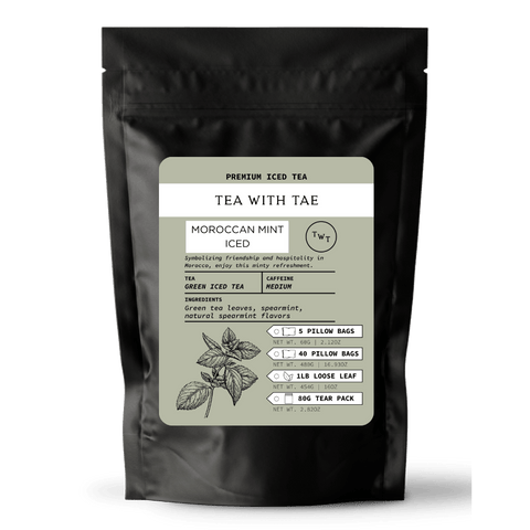 Moroccan Mint Green Iced Tea Pouch